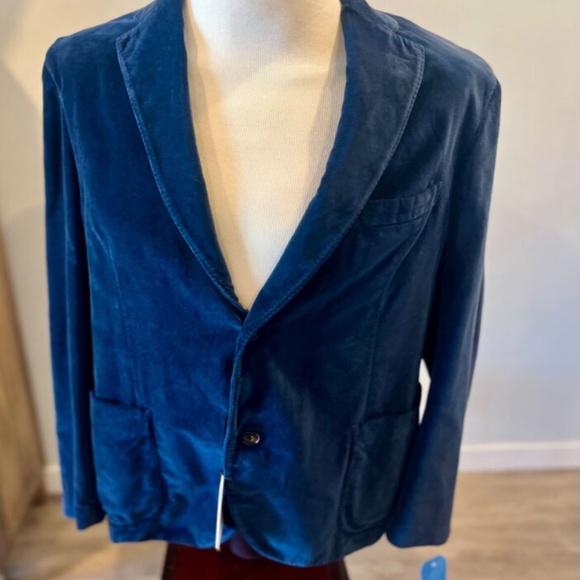 Culturata unstructured corduroy blazer men made in Italy - Picture 2 of 3